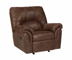 Bladen Coffee Faux Leather Rocker Recliner -Home Style Shop 810612226 6
