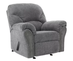 Allmaxx Gray Rocker Recliner 13 Allmaxx Gray Rocker Recliner -Home Style Shop 810612258 1