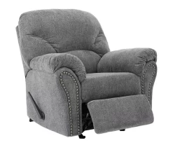 Allmaxx Gray Rocker Recliner 14 Allmaxx Gray Rocker Recliner -Home Style Shop 810612258 2