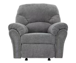 Allmaxx Gray Rocker Recliner