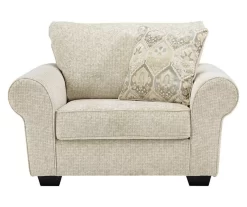 Haisley Ivory Chair And A Half