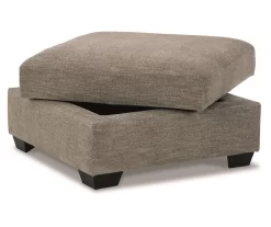 Creswell Gray Storage Ottoman -Home Style Shop 810612338 5