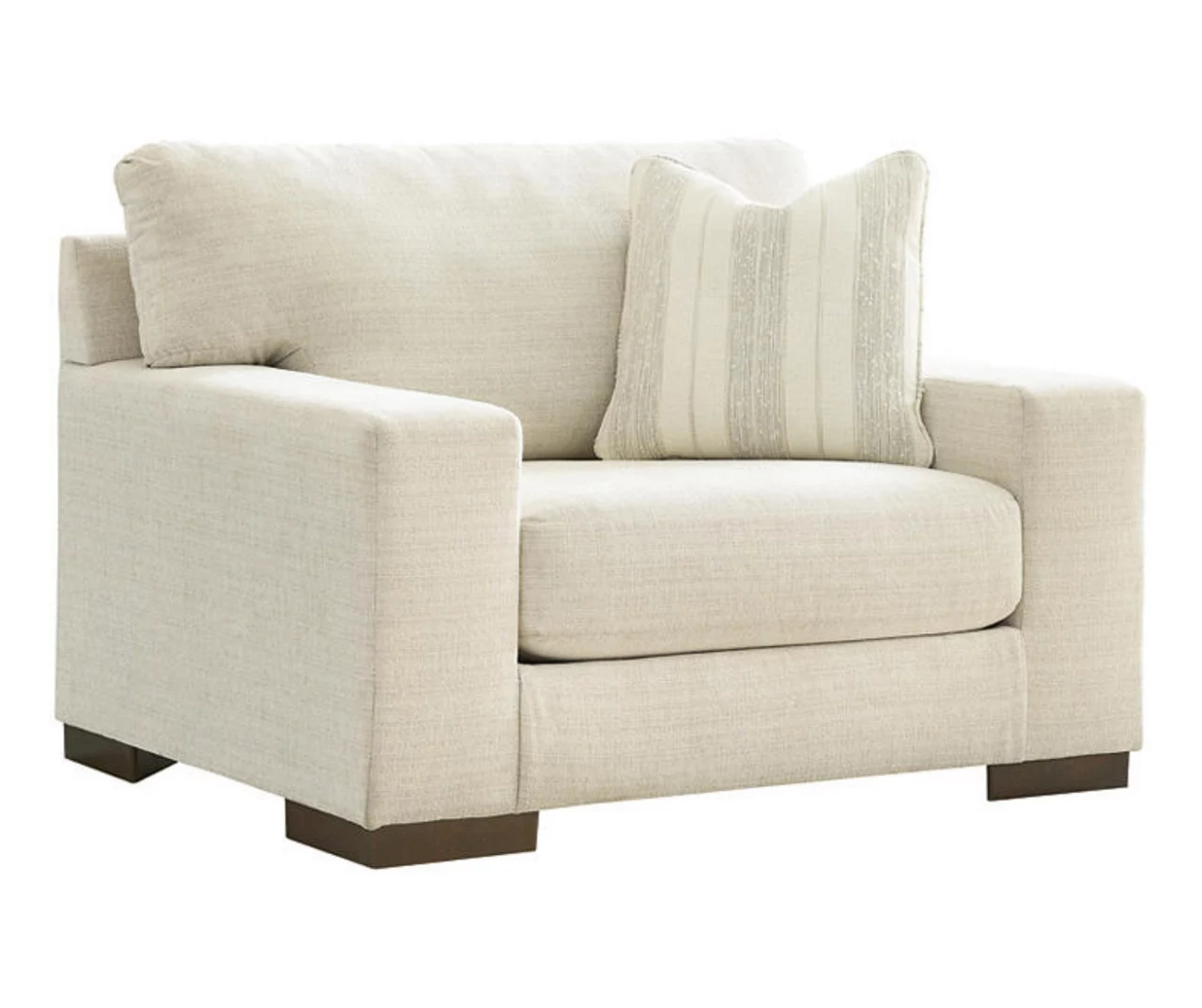 Maggie White Chair And A Half 2 Maggie White Chair And A Half - Image 2