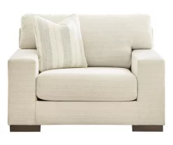 Maggie White Chair And A Half