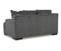 Lessinger Gray Loveseat -Home Style Shop 810612401 2