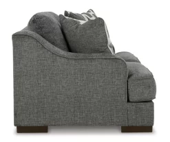 Lessinger Gray Loveseat -Home Style Shop 810612401 4