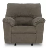 Norlou Taupe Rocker Recliner