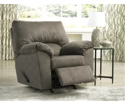 Norlou Taupe Rocker Recliner -Home Style Shop 810612439 8