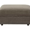 O'Phannon Gray Storage Ottoman