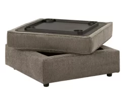 O'Phannon Gray Storage Ottoman 12 O'Phannon Gray Storage Ottoman -Home Style Shop 810612452 5