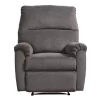 Nerviano Gray Zero Wall Recliner