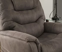 Ballister Gray Power Lift Recliner With USB Charging -Home Style Shop 810612566 3