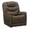 Ballister Gray Power Lift Recliner With USB Charging