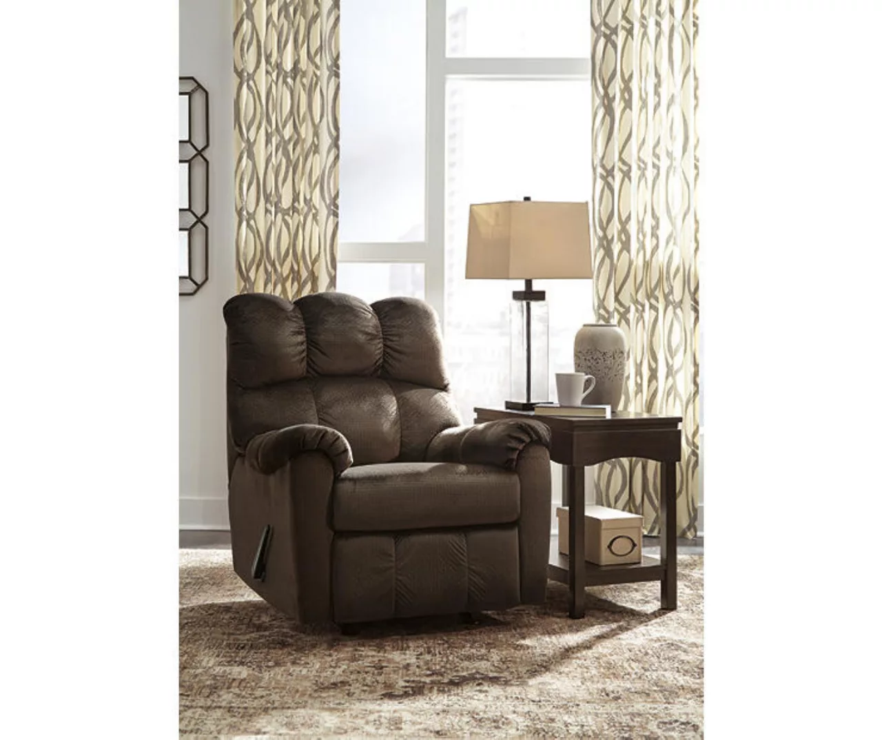 Foxfield Chocolate Rocker Recliner 2 Foxfield Chocolate Rocker Recliner - Image 2