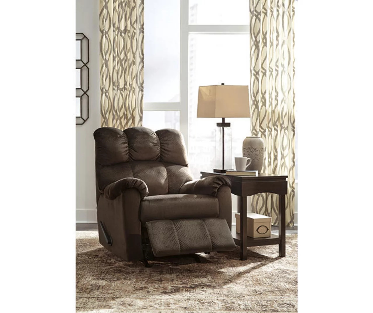 Foxfield Chocolate Rocker Recliner 3 Foxfield Chocolate Rocker Recliner - Image 3