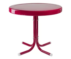 Northlight Retro Tulip Solid Metal Patio Side Table -Home Style Shop 810612998 A0 1