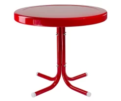 Northlight Retro Tulip Solid Metal Patio Side Table -Home Style Shop 810612999 A0 1