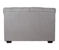 Battstone Graphite Faux Leather Loveseat 11 Battstone Graphite Faux Leather Loveseat -Home Style Shop 810613203 A2 1