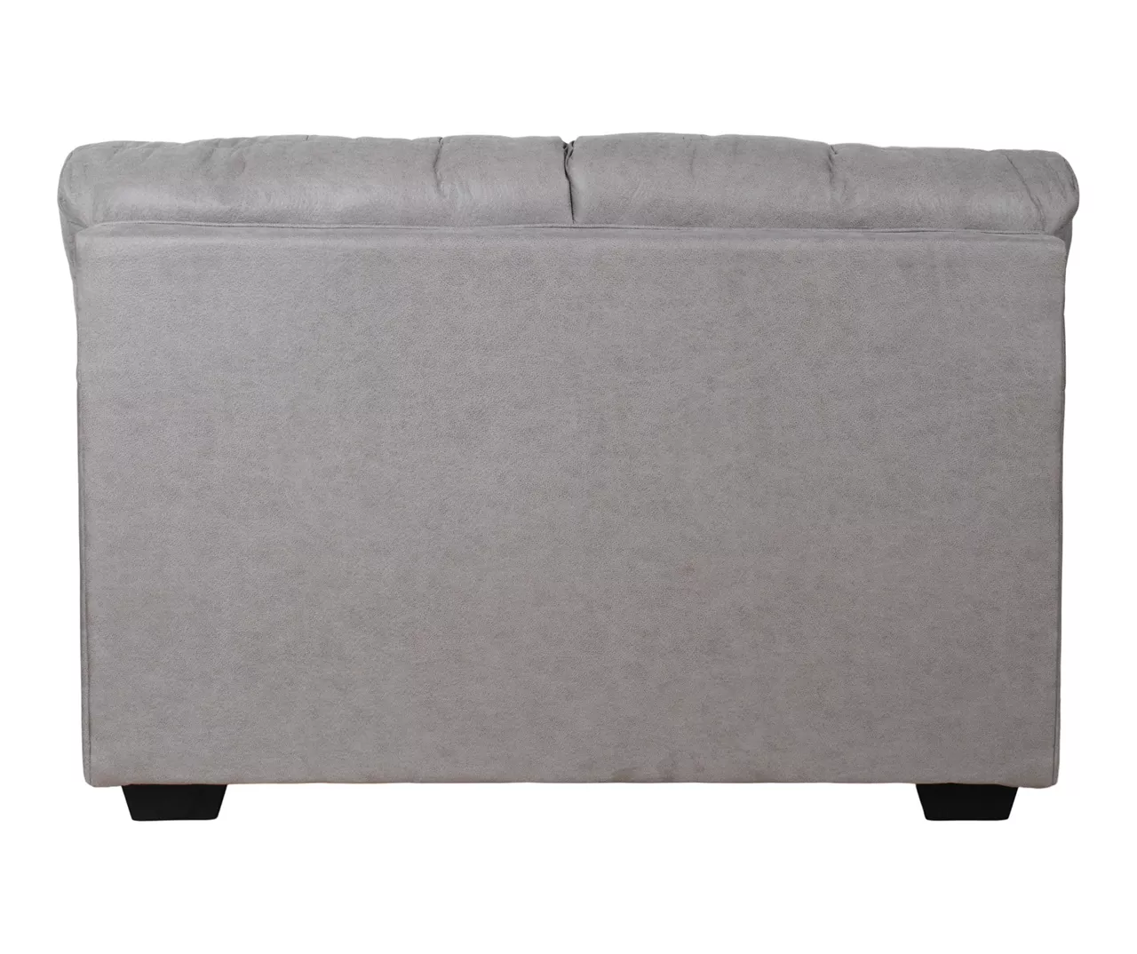 Battstone Graphite Faux Leather Loveseat 6 Battstone Graphite Faux Leather Loveseat - Image 6