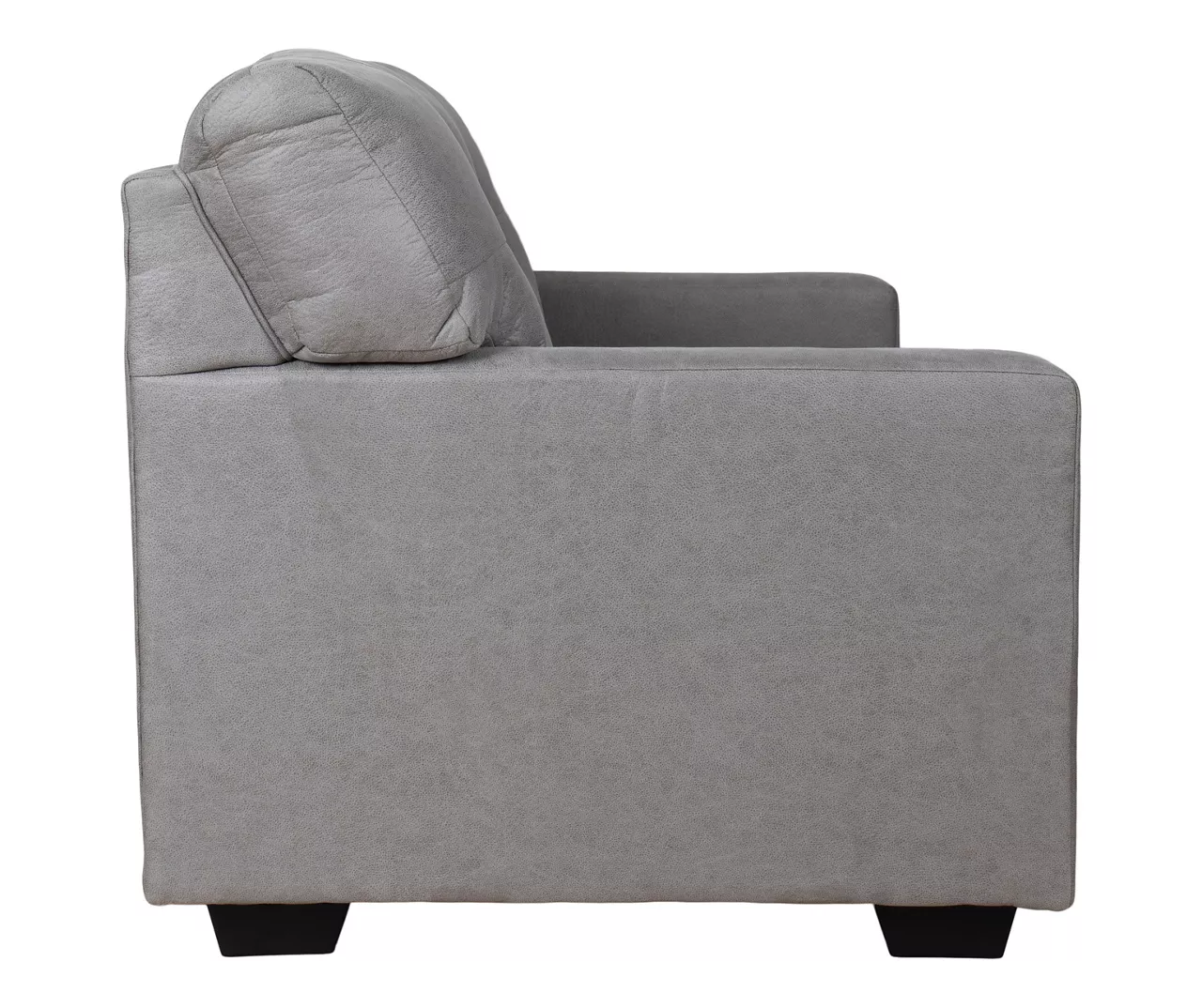 Battstone Graphite Faux Leather Loveseat 4 Battstone Graphite Faux Leather Loveseat - Image 4
