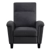 Weiser Dark Gray Push-Back Recliner
