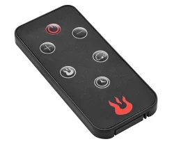 53.5" Black Petite Grand Electric Fireplace Console -Home Style Shop 810617767 A8 2