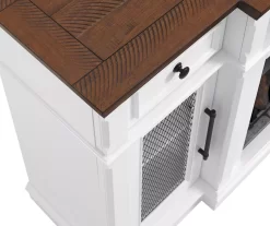 73.5" Castillo Electric Fireplace Console -Home Style Shop 810617768 A8 1