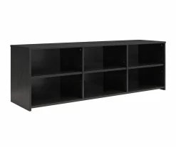 60" Capstan Black Oak TV Stand -Home Style Shop 810621023 A0 21