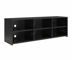 60" Capstan Black Oak TV Stand -Home Style Shop 810621023 A0 31