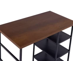 Walnut 3-Piece Pub Dining Set -Home Style Shop 810641657 A8 4