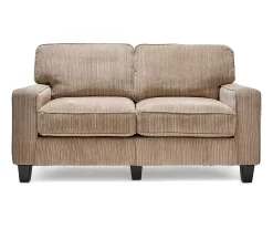 Palisades Beige Loveseat