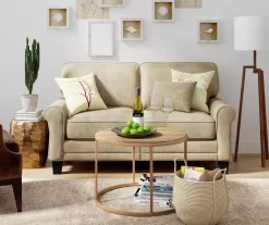 Copenhagen Tan Loveseat 16 Copenhagen Tan Loveseat -Home Style Shop 810659210 A0 3