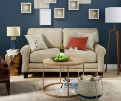 Copenhagen Tan Loveseat 17 Copenhagen Tan Loveseat -Home Style Shop 810659210 A0 4