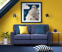 Palisades Navy Blue Loveseat 17 Palisades Navy Blue Loveseat -Home Style Shop 810659257 A0 4