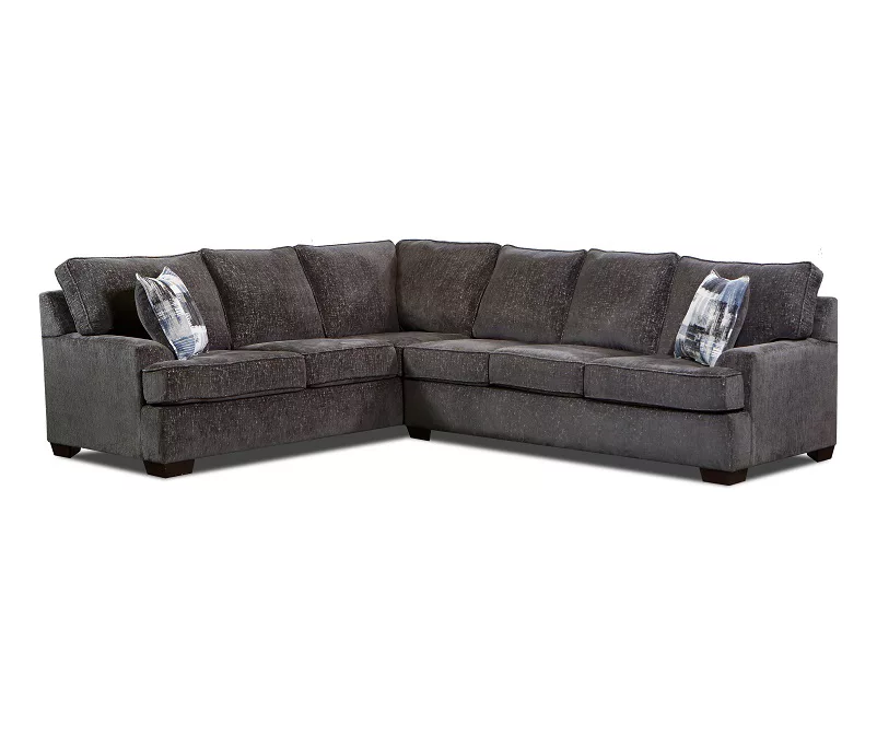 Real Living Dillon Charcoal Sectional Sofa 1 Real Living Dillon Charcoal Sectional Sofa