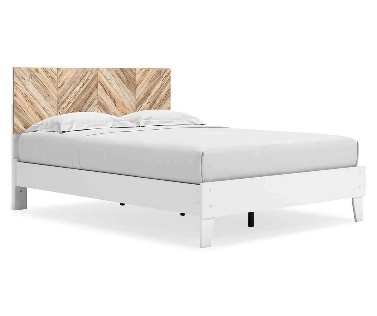 Signature Design By Ashley Piperton White Queen Panel Platform Bed 1 Signature Design By Ashley Piperton White Queen Panel Platform Bed