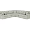 Signature Design By Ashley Playwrite Gray 5-Piece Sectional