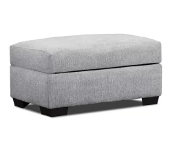 Broyhill Parkdale Dove Sectional & Ottoman Set -Home Style Shop combo960002 2