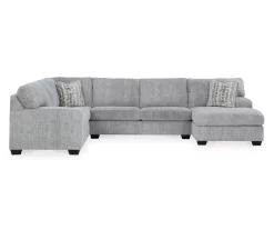 Broyhill Pembrey Pewter 3-Piece Sectional -Home Style Shop combo980194 1