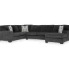 Broyhill Hollyview Shadow 3-Piece Sectional